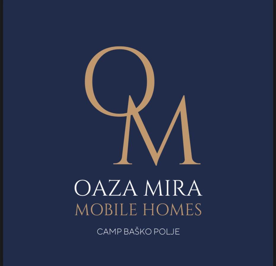 Oaza Mira Mobile Houses - Camp Basko Polje #Bestoffer Baška Voda Extérieur photo