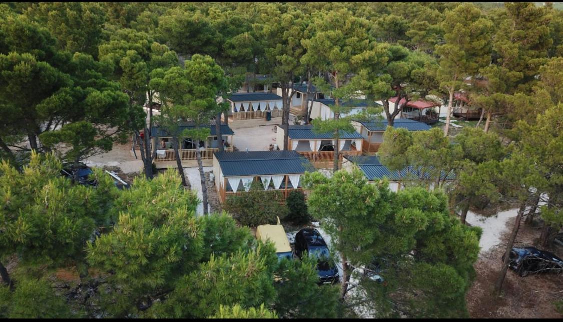 Oaza Mira Mobile Houses - Camp Basko Polje #Bestoffer Baška Voda Extérieur photo